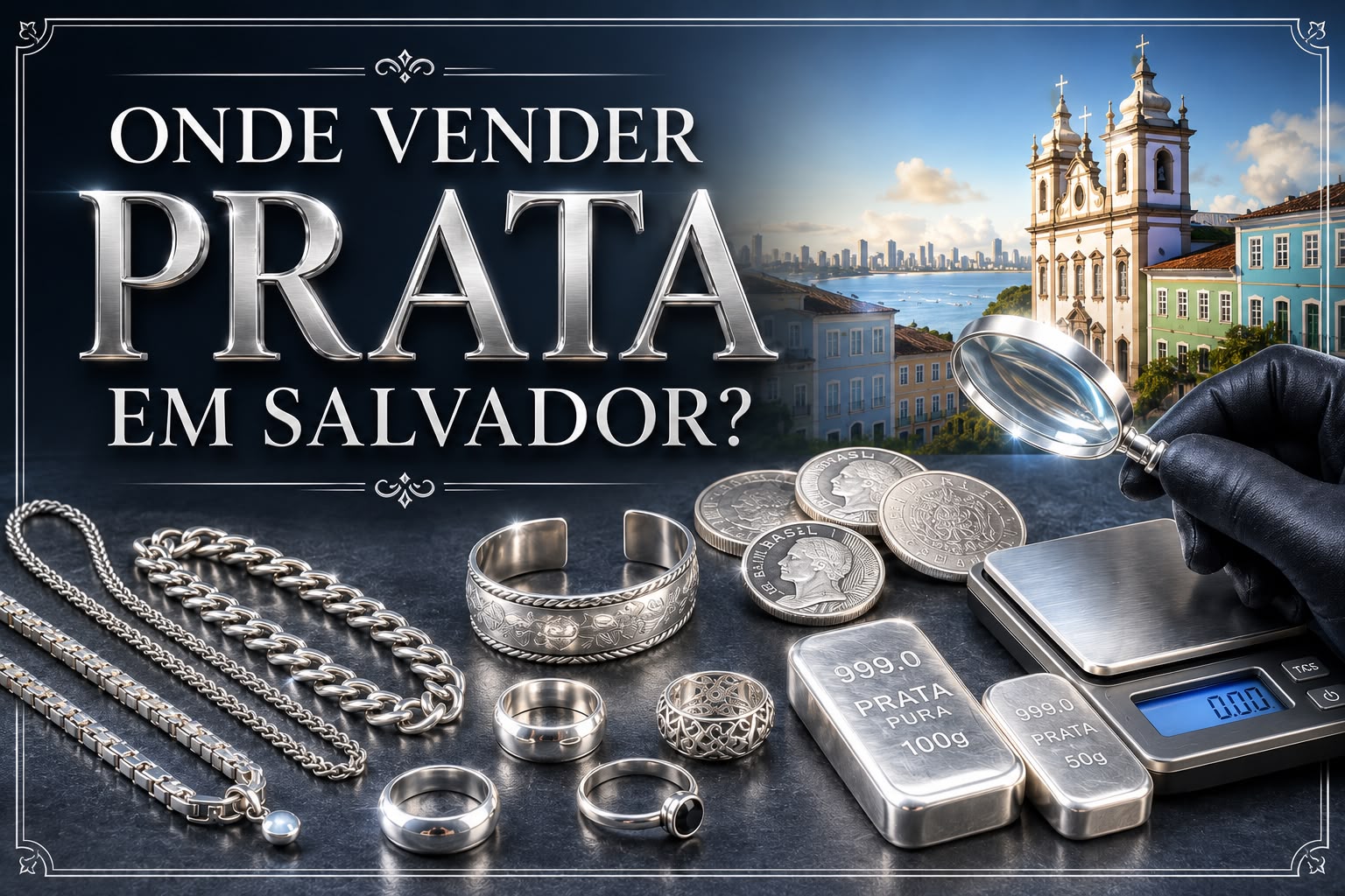 Onde Vender Prata em Salvador?