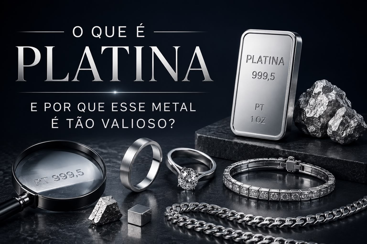 O que é Platina e por que esse metal é tão valioso?